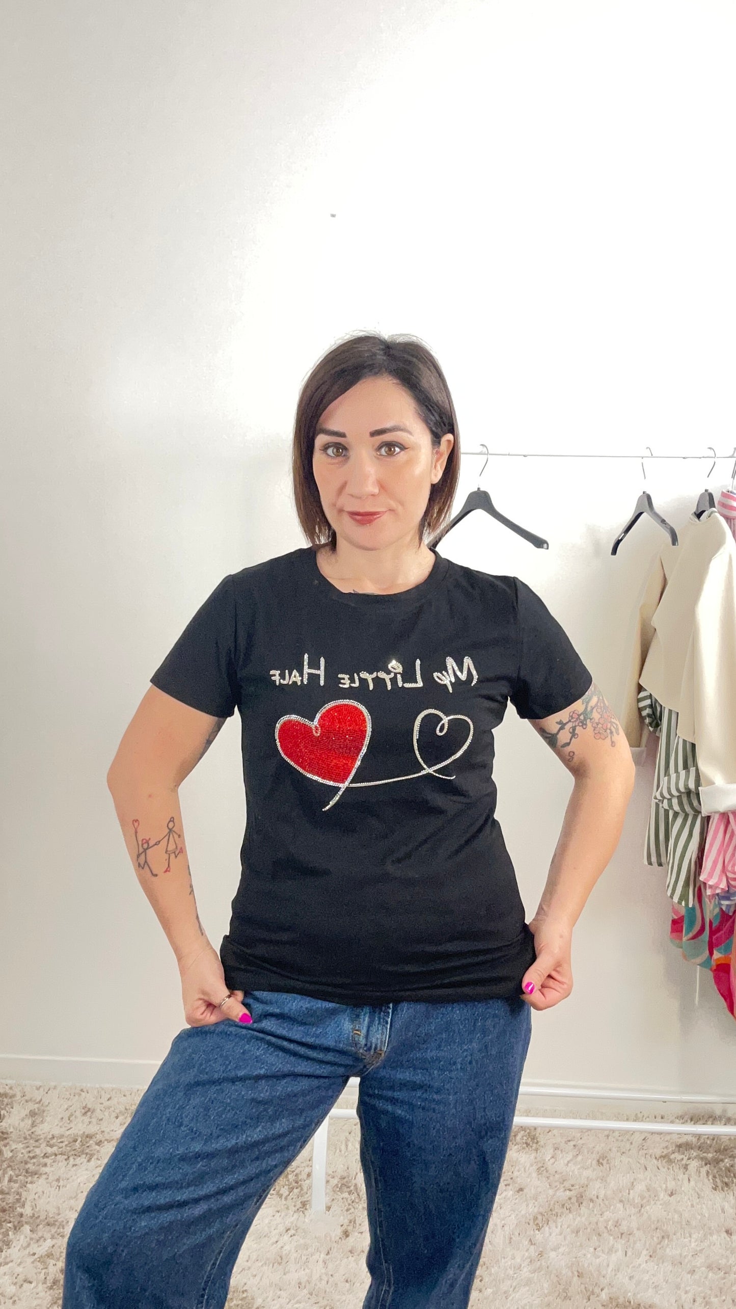 T-shirt cuore