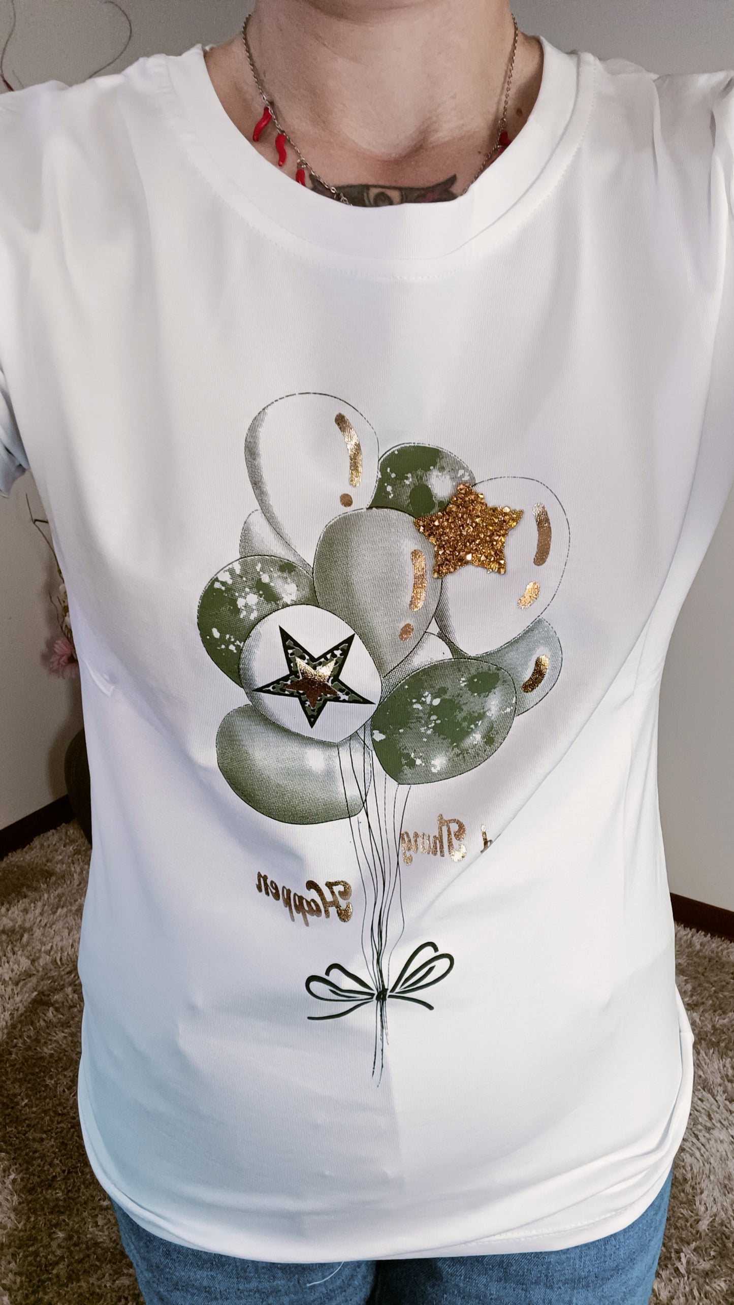 T-Shirt Palloncini Grigi