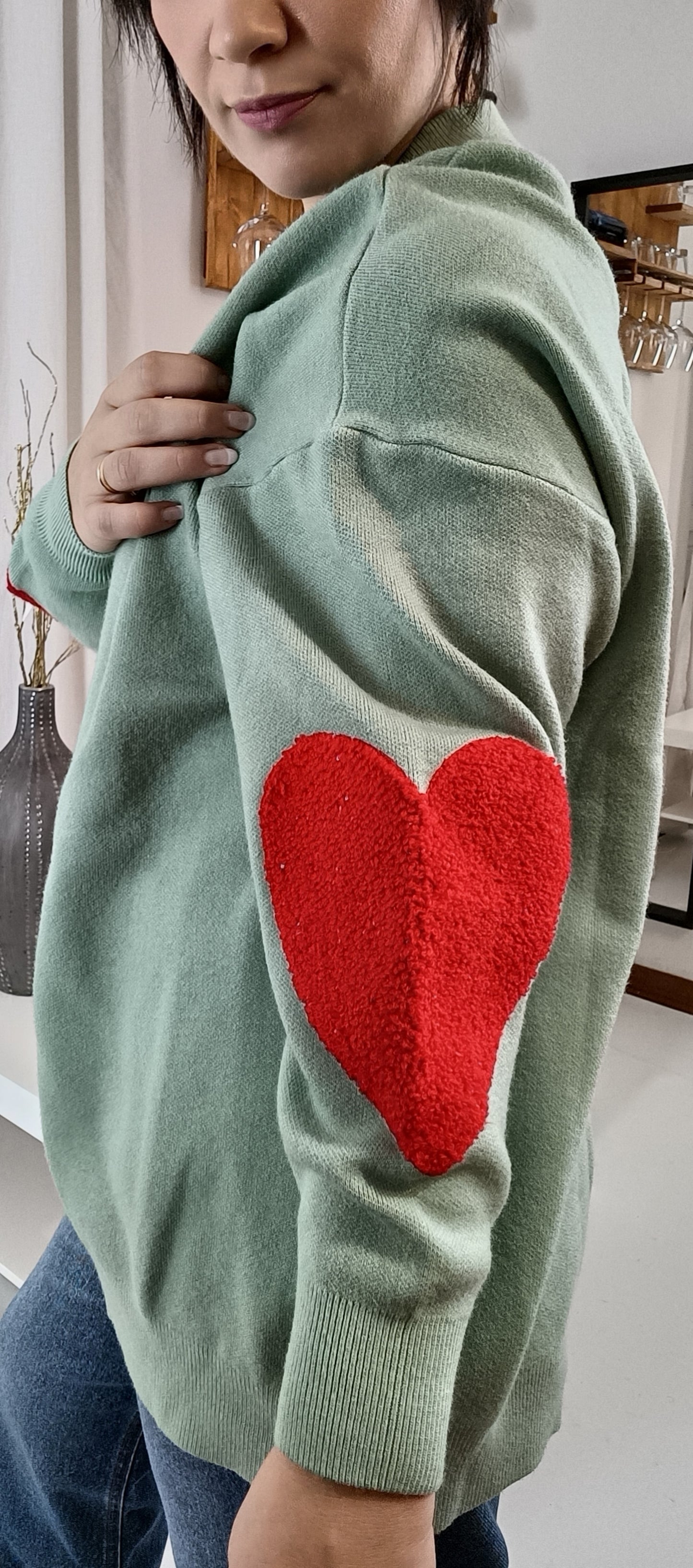 Maglione Fantasia Cuore